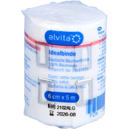 Alvita Idealbinde 6 cm x 5 m, 1 St. Binde
