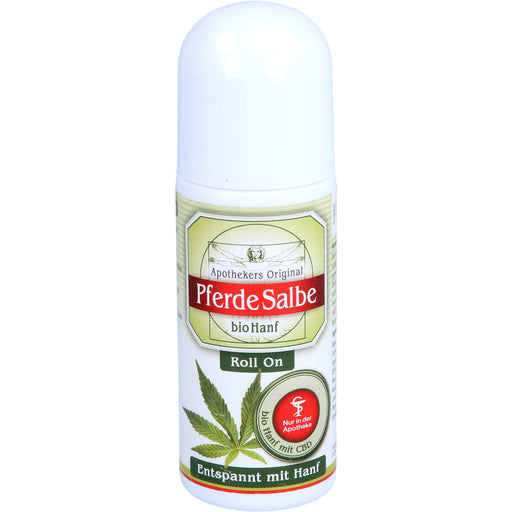 Apothekers Original Pferdesalbe Bio Hanf Roll On, 75 ml Salbe