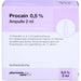Procain pharmarissano 0,5 % Ampulle 2 ml, 20 ml Ampullen