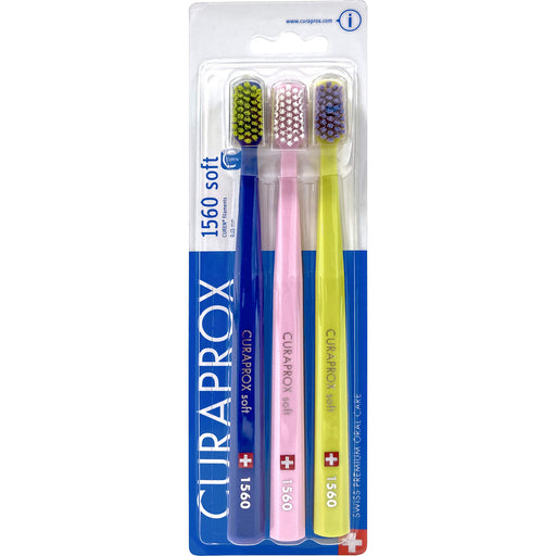 CURAPROX CS 1560 soft Zahnbürste, 3 St. Zahnbürste