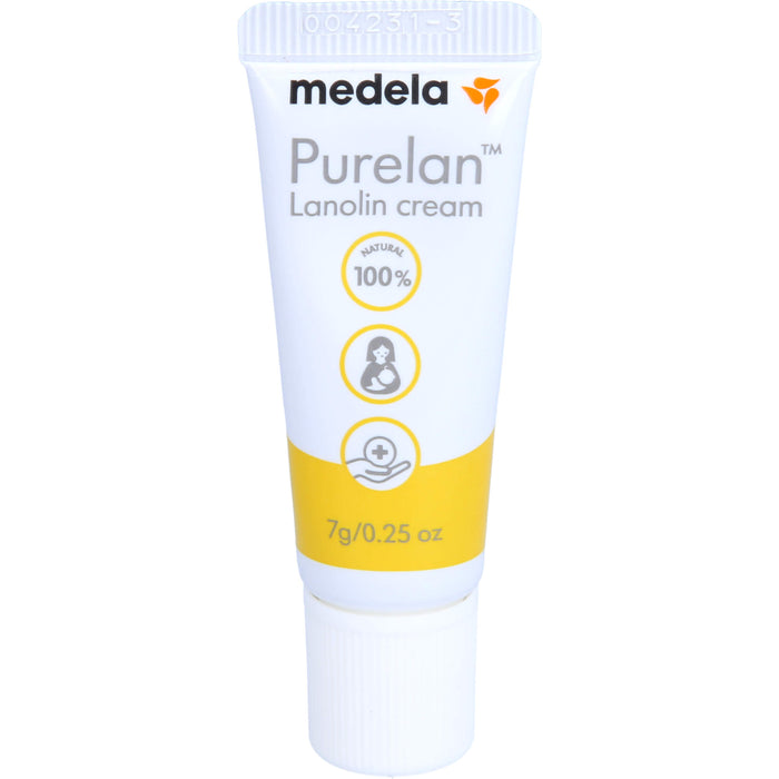 Medela Purelan Brustwarzensalbe aus 100% Lanolin, 7 g Ointment
