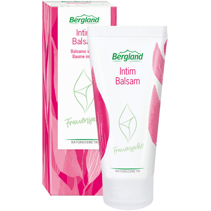 Bergland Intim Balsam Frauensache mit Aloe Vera und Ringelblume zur täglichen Pflege des Intimbereichs, 50 ml Balm