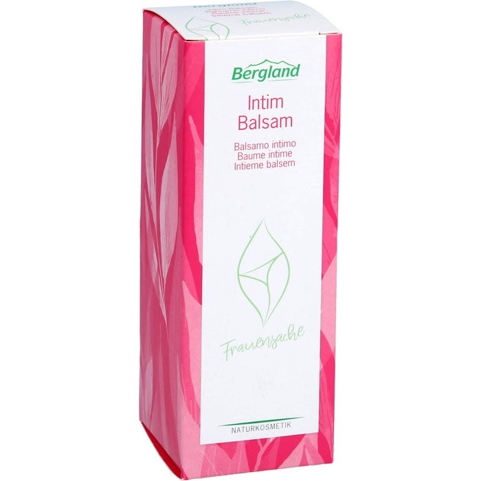 Bergland Intim Balsam Frauensache mit Aloe Vera und Ringelblume zur täglichen Pflege des Intimbereichs, 50 ml Balm