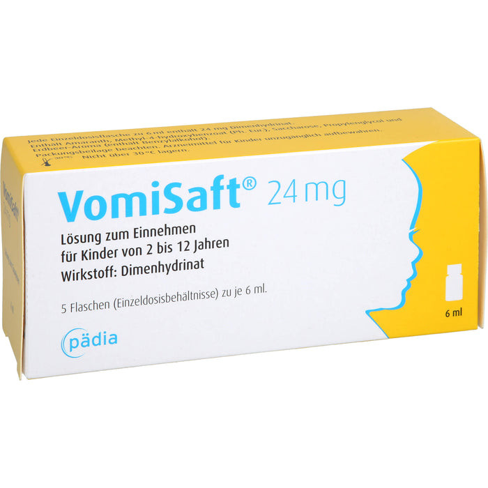 VomiSaft 24 mg Lösung bei Reisekrankheit, 30 ml Lösung
