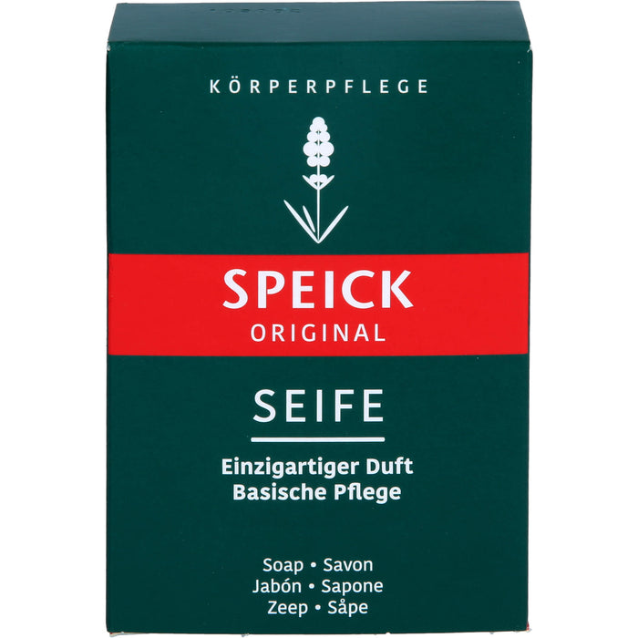 SPEICK Original Seife mit einzigartigem Duft, 100 g Seifenstück