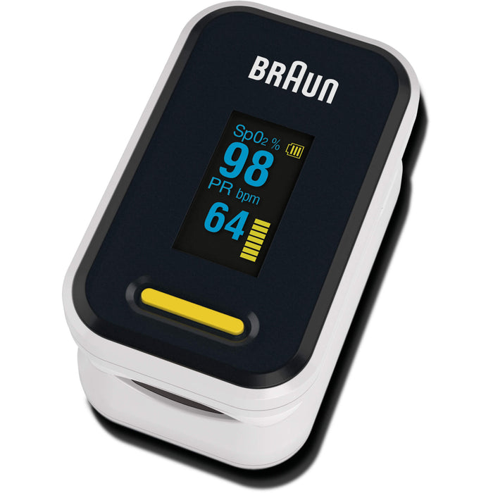 BRAUN Pulsoximeter 1 praktische Messung der Blutsauerstoffwerte, 1 St. Gerät