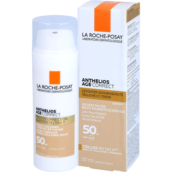Roche Posay Anthelios Age Correct Getönte Cr LSF50, 50 ml Cream