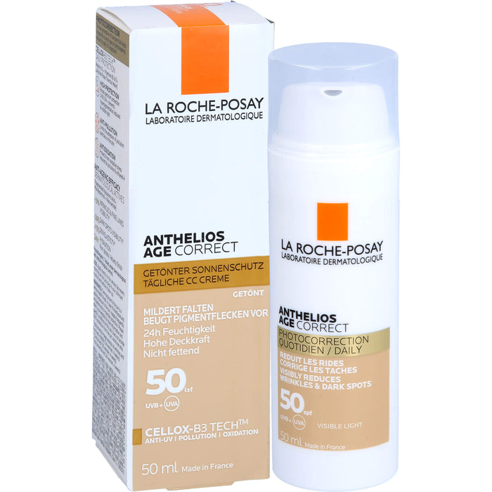 Roche Posay Anthelios Age Correct Getönte Cr LSF50, 50 ml Cream