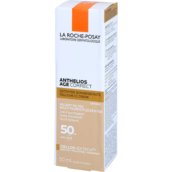 Roche Posay Anthelios Age Correct Getönte Cr LSF50, 50 ml Cream