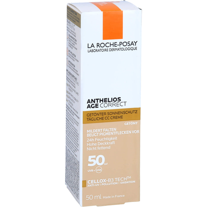 Roche Posay Anthelios Age Correct Getönte Cr LSF50, 50 ml Cream