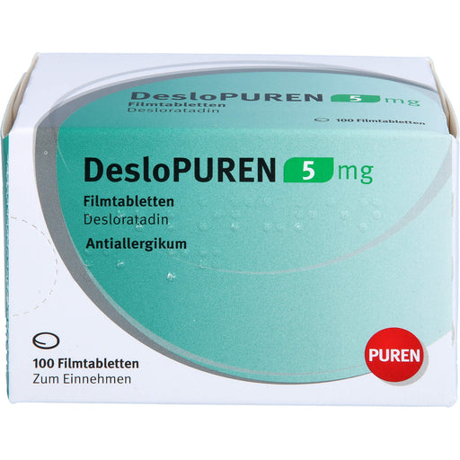 DesloPUREN 5 mg Filmtabletten bei allergischen Reaktionen, 100 St. Tabletten