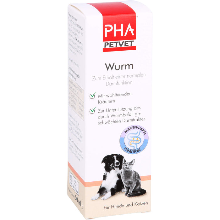 PHA Wurm für Hunde und Katzen, 50 ml TRO