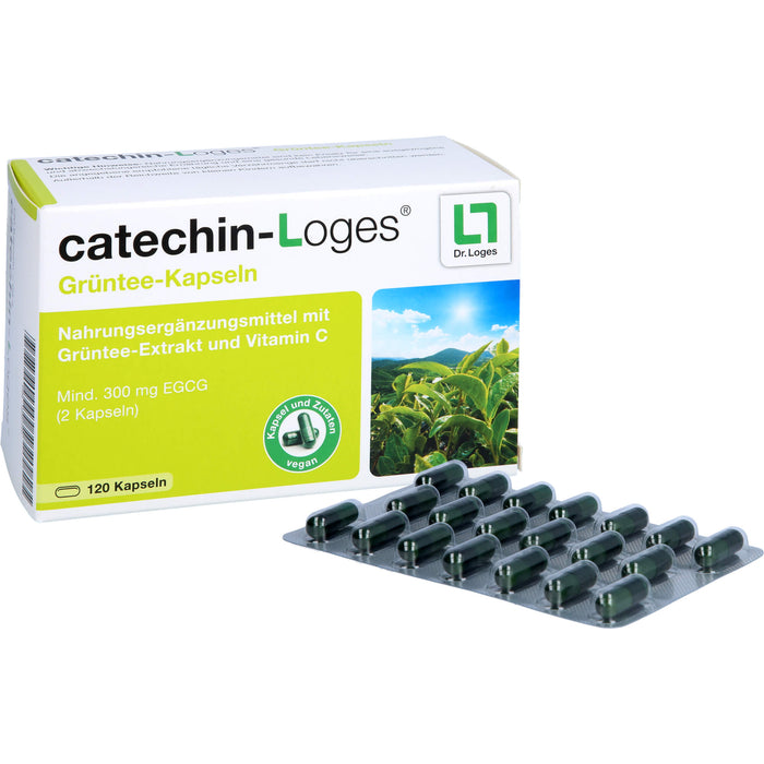 Catechin-Loges Grüntee-Kapseln, 120 pcs. Capsules