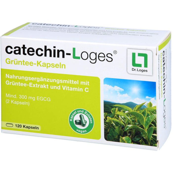 Catechin-Loges Grüntee-Kapseln, 120 pcs. Capsules