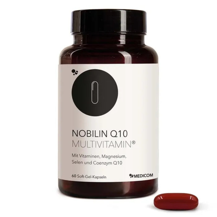 MEDICOM Nobilin Q10 Multivitamin Soft-Gel-Kapseln, 60 St. Kapseln