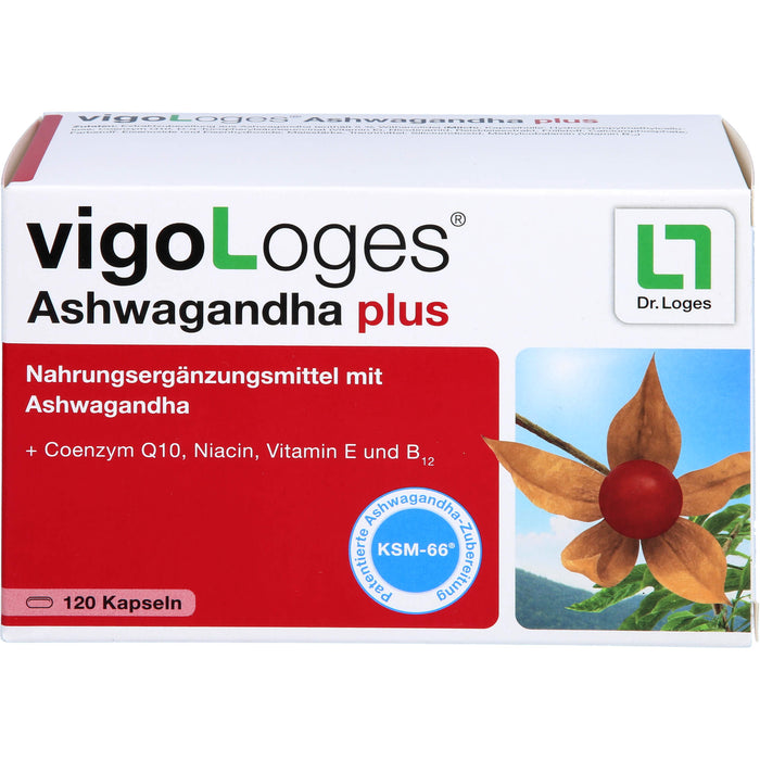 vigoLoges  Ashwagandha plus, 120 St. Kapseln