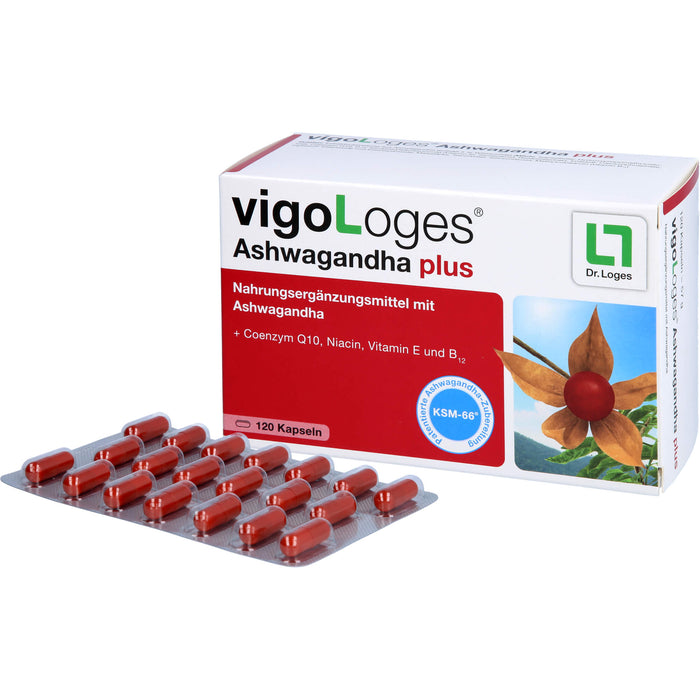 vigoLoges  Ashwagandha plus, 120 pcs. Capsules