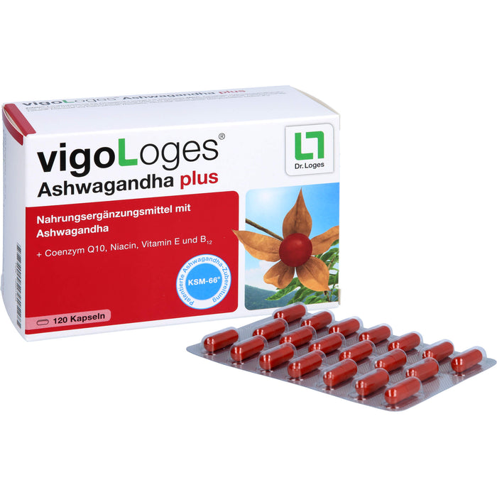 vigoLoges  Ashwagandha plus, 120 pcs. Capsules