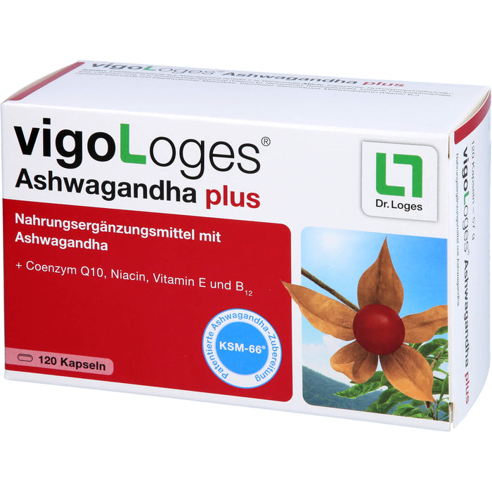 vigoLoges  Ashwagandha plus, 120 pcs. Capsules
