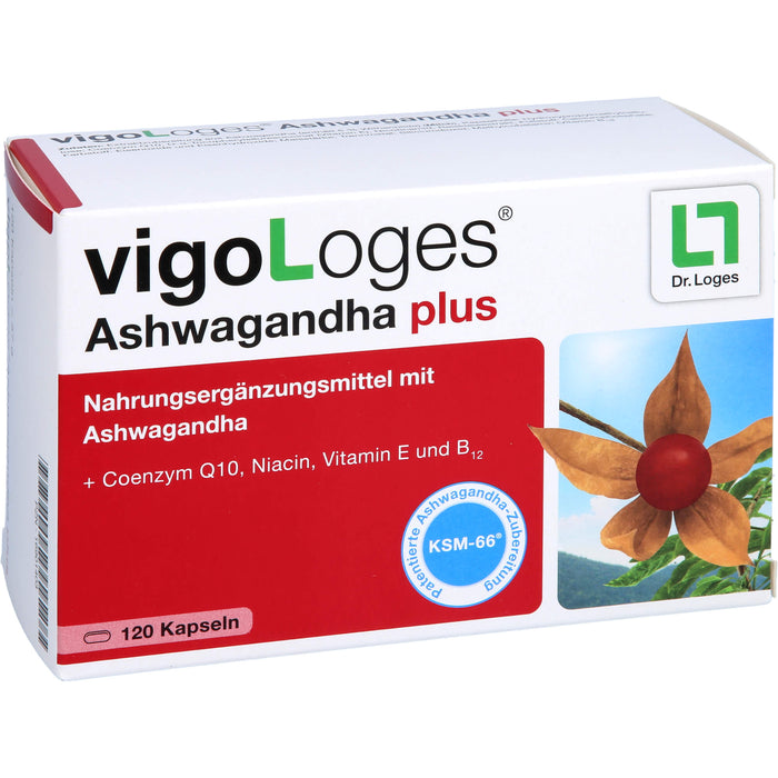 vigoLoges  Ashwagandha plus, 120 pcs. Capsules