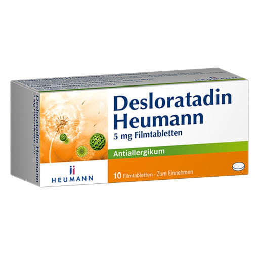 Desloratadin Heumann 5 mg Filmtabletten, 10 St. Tabletten