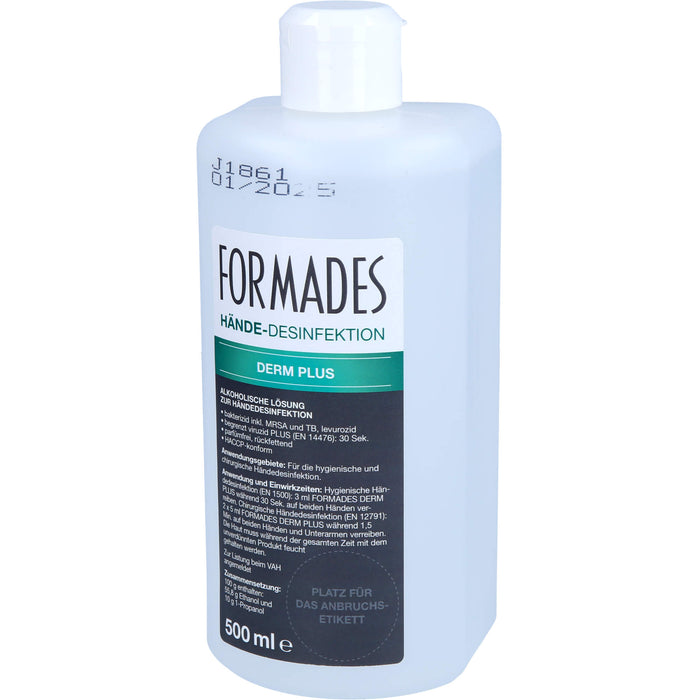 FORMADES Derm Plus Hände & Hautdesinfektion, 500 ml Solution