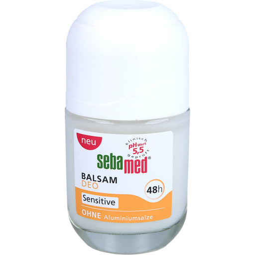 Sebamed Balsam Deo Sensitive Roll-On 48 h, 50 ml Lösung