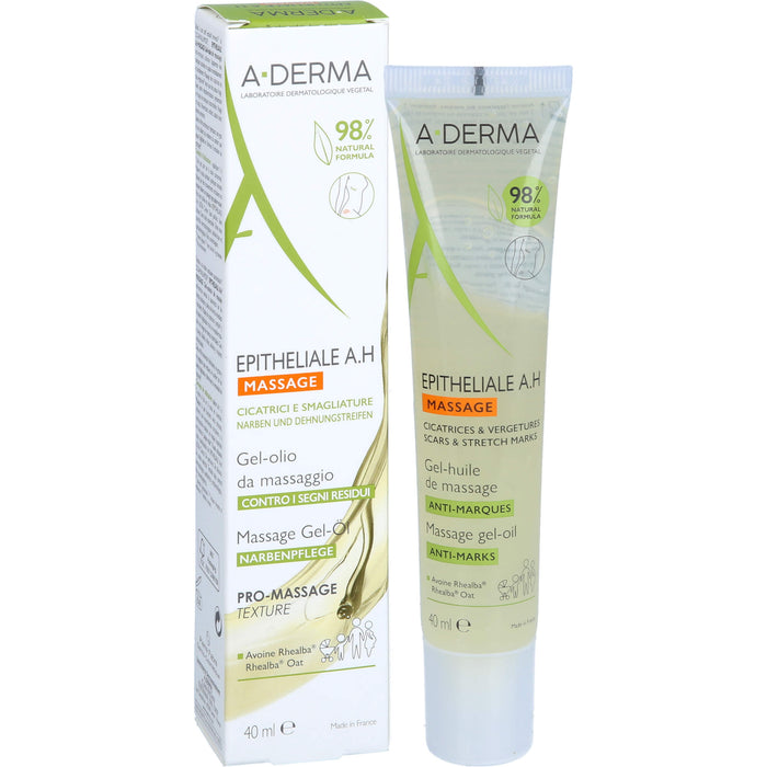 A-DERMA Epitheliale A.H. Massage Gel-Öl, 40 ml Gel