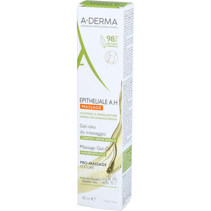 A-DERMA Epitheliale A.H. Massage Gel-Öl, 40 ml Gel