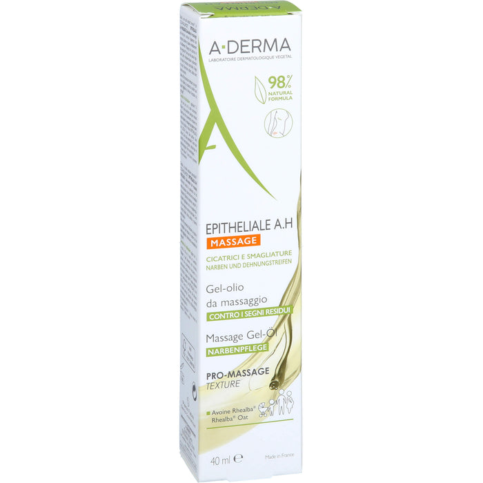 A-DERMA Epitheliale A.H. Massage Gel-Öl, 40 ml Gel