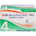 BD MICRO-FINE ULTRA PRO Pen-Nadeln 4mm 32G 0,23mm, 100 St KAN