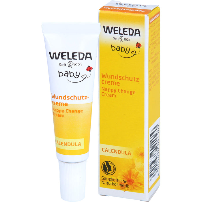 WELEDA Baby Calendula Wundschutzcreme, 10 ml Crème