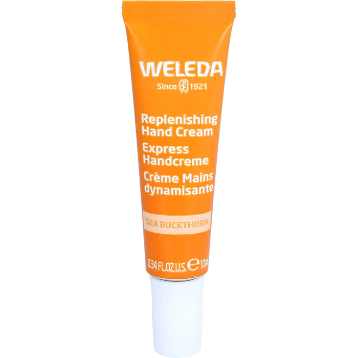 WELEDA Sanddorn Express Handcreme, 10 ml Cream