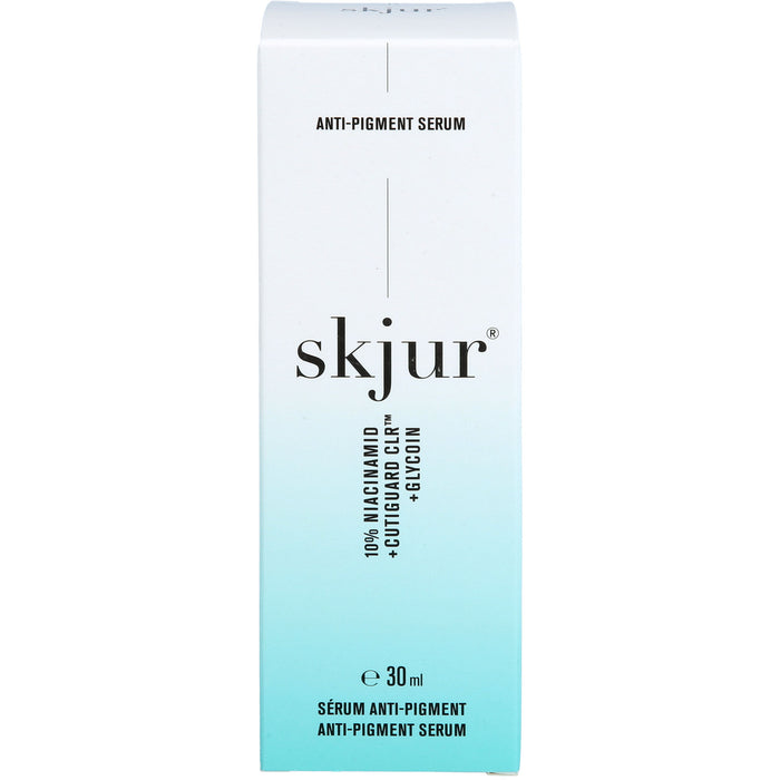 Skjur Anti-Pigment Serum für ein ebenmäßiges Hautbild bei sensibler Haut, 30 ml Gel