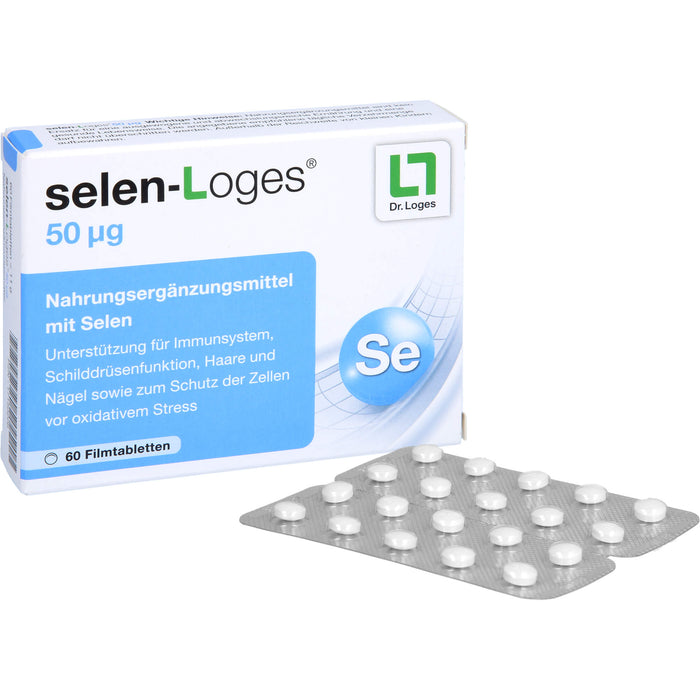 Selen-Loges 50 µg Filmtabletten, 60 pcs. Tablets