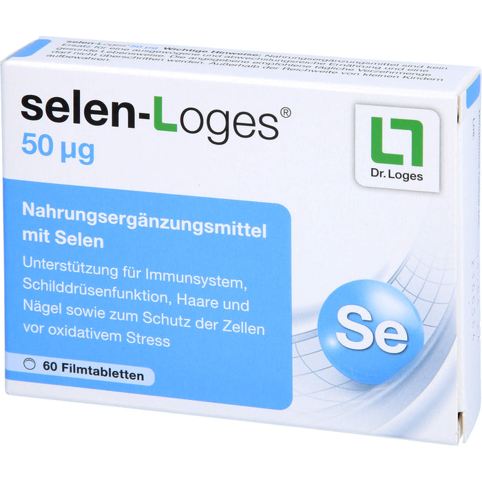 Selen-Loges 50 µg Filmtabletten, 60 pcs. Tablets