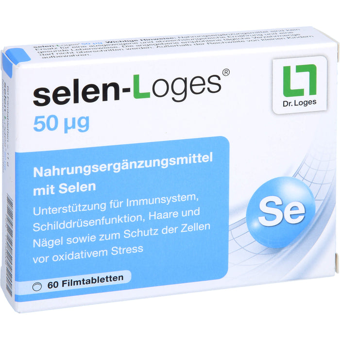 Selen-Loges 50 µg Filmtabletten, 60 pcs. Tablets