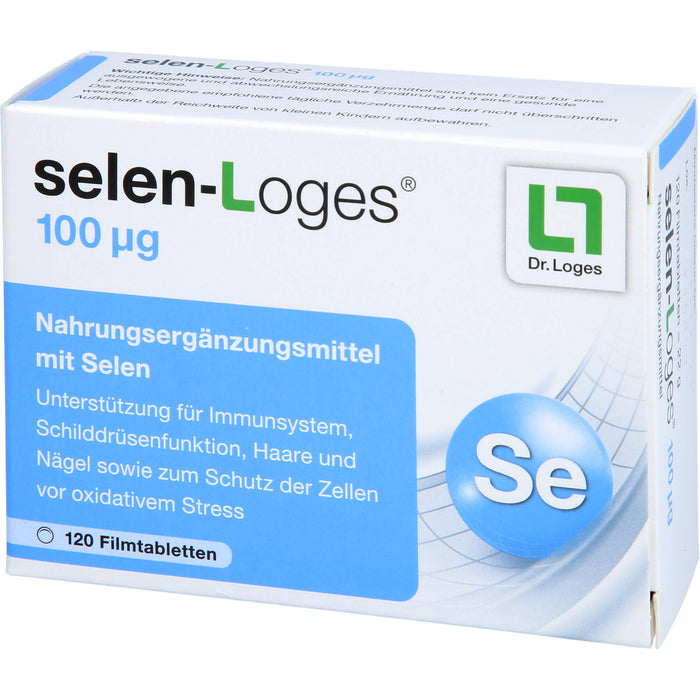 selen-Loges 100 ug, 120 pc Tablettes