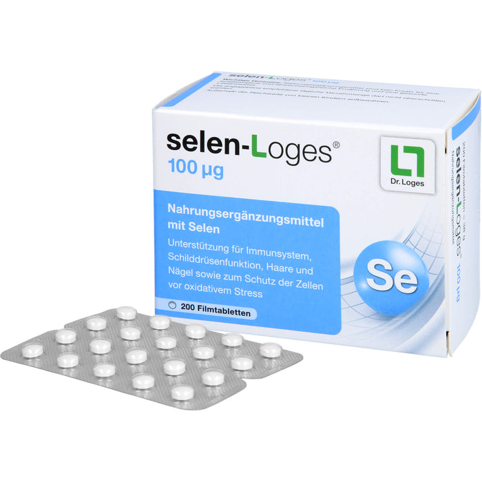 selen-Loges 100 µg Tabletten, 200 St., 200 pcs. Tablets