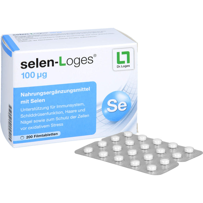 selen-Loges 100 µg Tabletten, 200 St., 200 pcs. Tablets