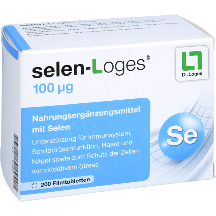 selen-Loges 100 µg Tabletten, 200 St., 200 pcs. Tablets