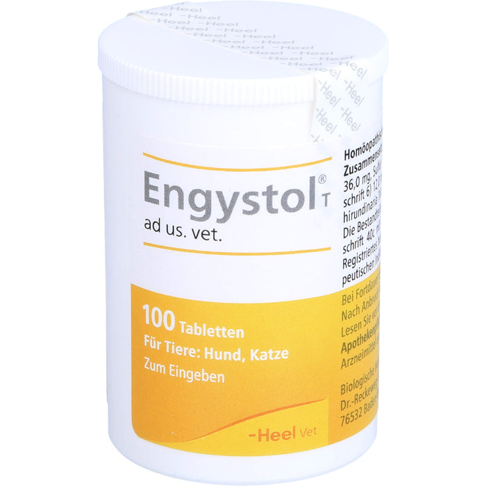 Engystol ad us. vet. Tabletten, 100 pc Tablettes