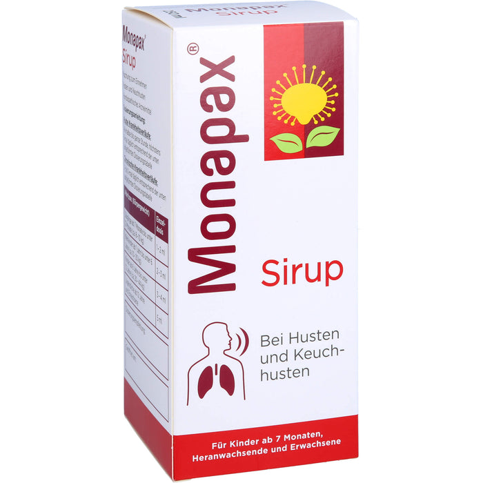 Monapax Sirup bei Husten, 250 ml Solution