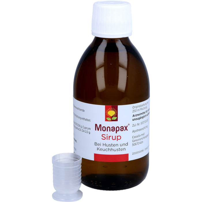 Monapax Sirup bei Husten, 250 ml Solution