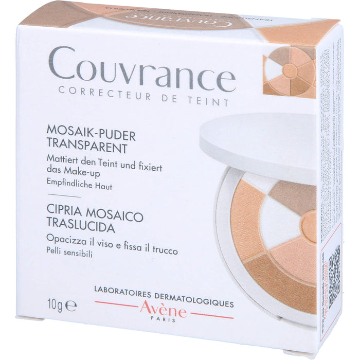 AVENE Couvrance Mosaik-Puder TRANSPARENT m. Schwäm, 10 g Poudre