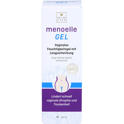 Menoelle Gel vaginales Feuchtigkeitsgel mit Langzeitwirkung, 100 ml Gel