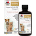 Doppelherz Haut & Fell Öl Omega 3 für Katzen + Hunde zur Unterstützung der Hautfunktion bei Dermatose und übermäßigem Haarausfall, 250 ml Lösung