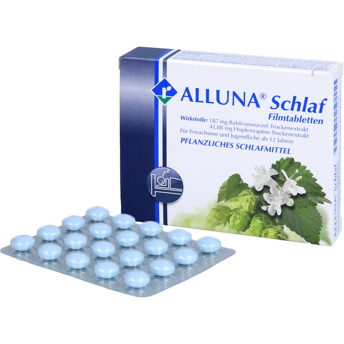 ALLUNA Schlaf Filmtabletten, 20 St. Tabletten