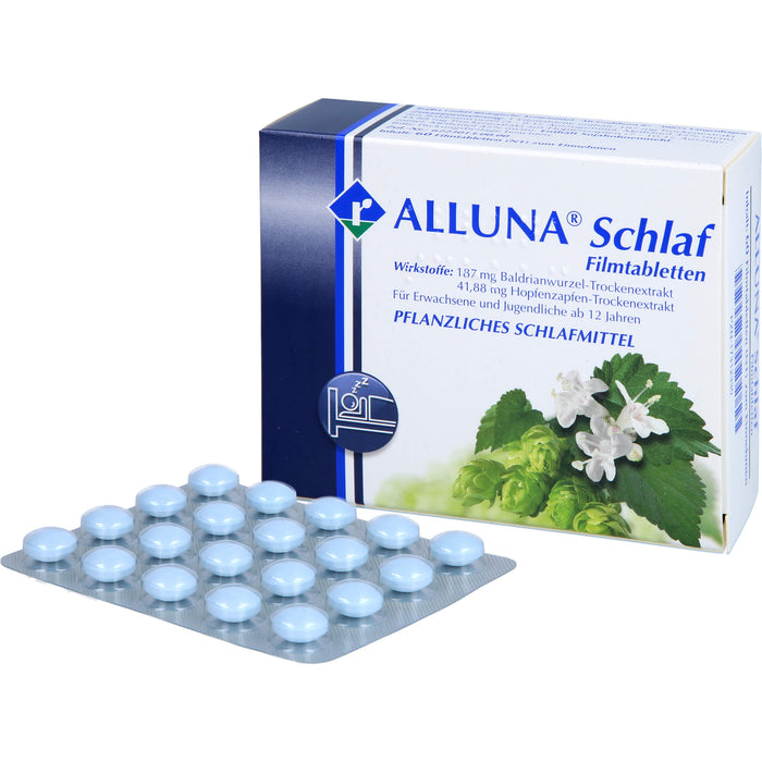 ALLUNA Schlaf Filmtabletten, 60 pc Tablettes