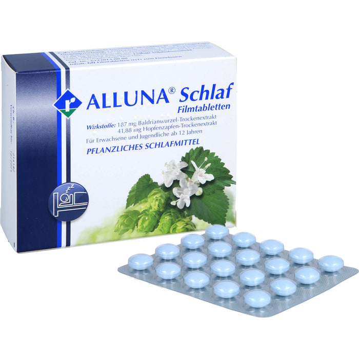 ALLUNA Schlaf Filmtabletten, 60 pc Tablettes